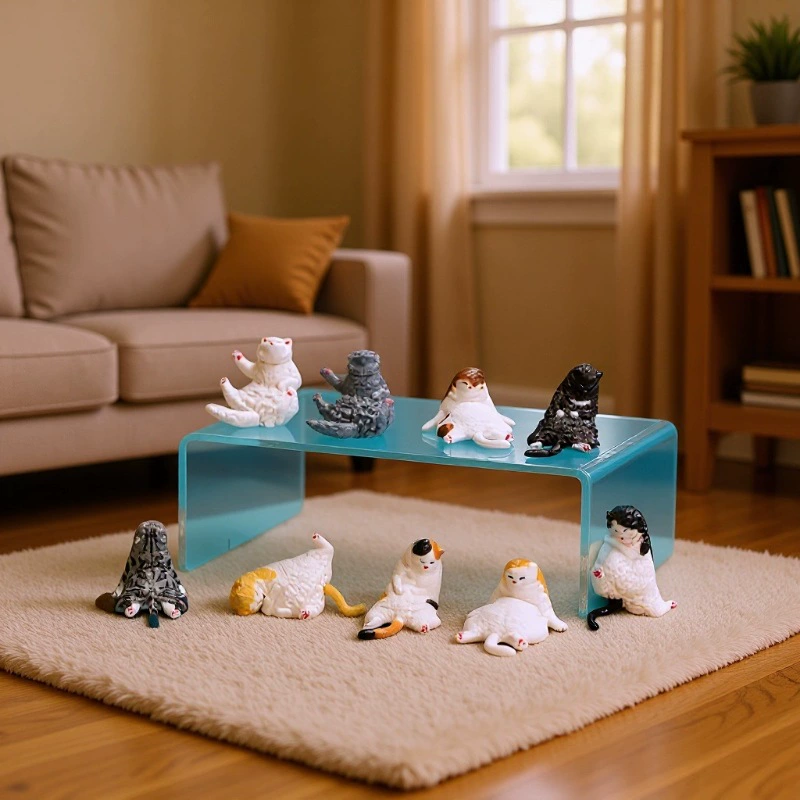 Мультяшный котенок автомобиль украшение кошка центральная консоль украшение веселое исцеление украшение подарок стол украшение украшение