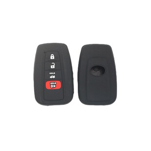 Silicone sleeve for Toyota smart 4 key remote control sheath Prius car key silicone sleeve bag