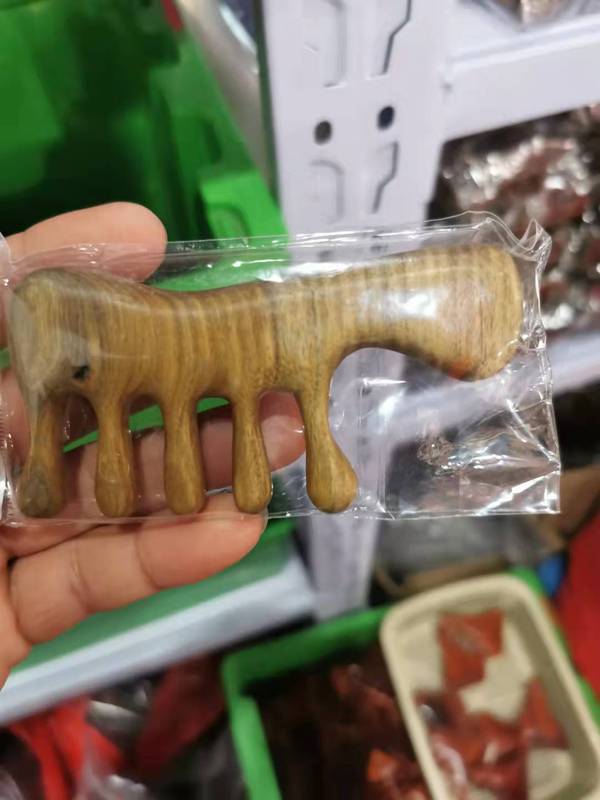 檀木櫛紫檀木質マッサージ櫛檀木寛歯櫛巻き櫛紫檀寛歯櫛緑檀木櫛|undefined