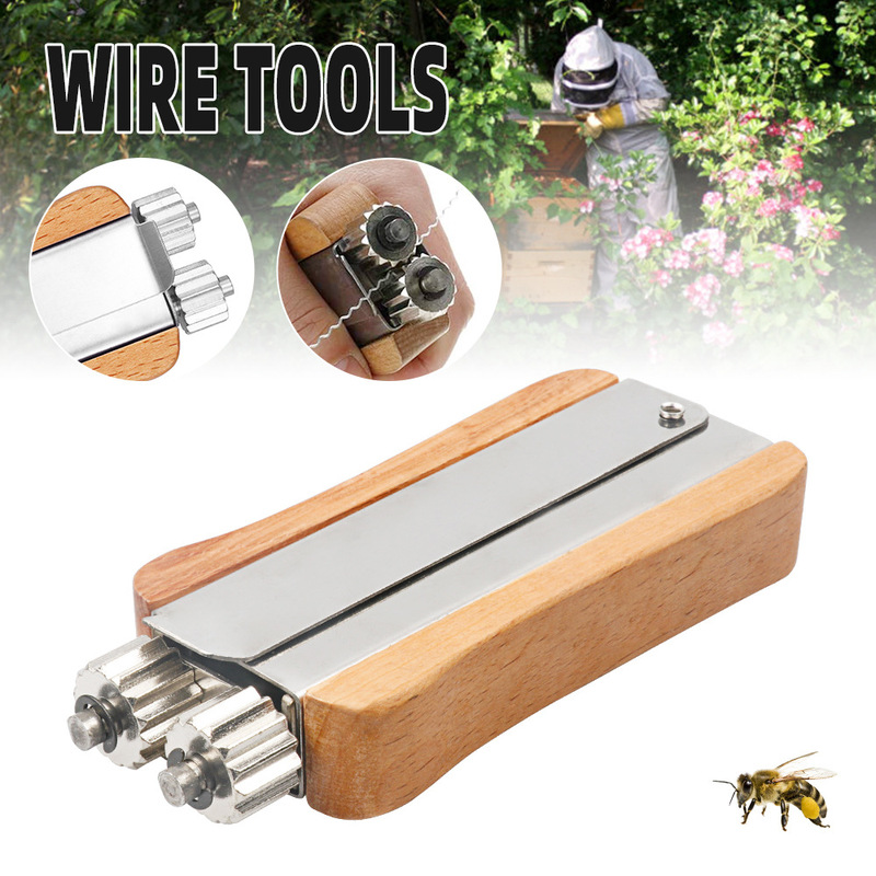 Wooden Metal Wire Tightener Nest Frame Wire Threading Special Bee Tools Wholesale Large Quantity Preferential Cross-Border Bee Tools