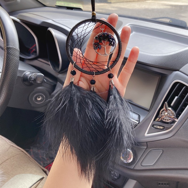 Dream Catcher Feather Car Pendant