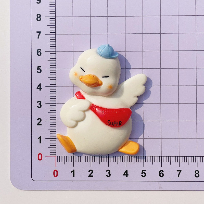 Venta caliente tarjeta grande queso agujero zapatos accesorios de resina pato Panda accesorios de dibujos animados DIY diversión pinza de pelo al por mayor