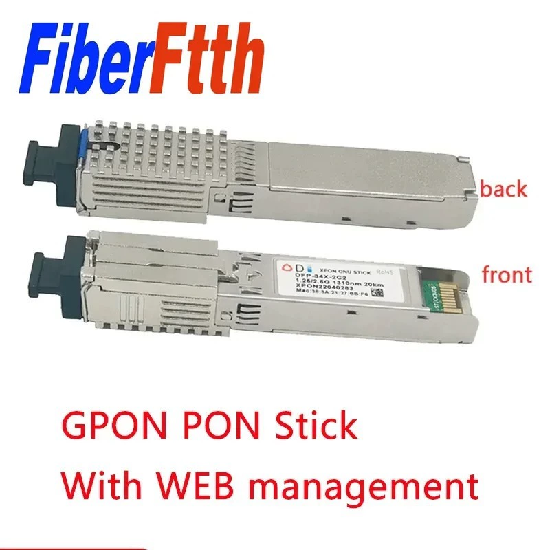 ODI Ponstick кат stick EPON GPON XPON 1.25/2.5G SFP DFP-34X-2C2