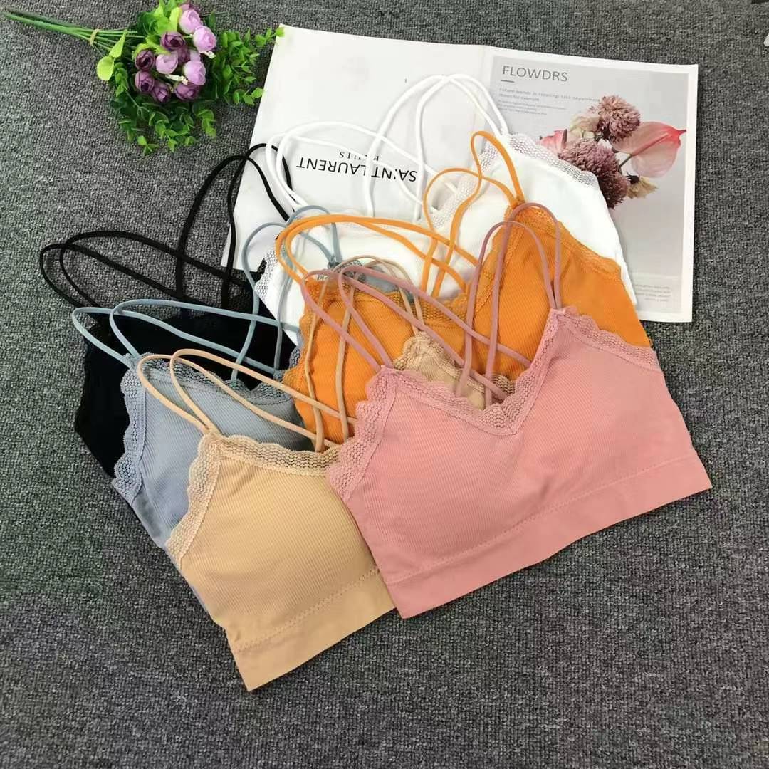 Nuevo chaleco sin costuras de alta elasticidad de alta calidad de dama sin anillo de acero bra de yoga ropa interior deportiva mujer al por mayor