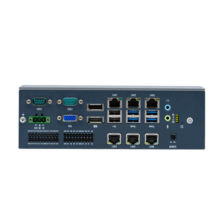 Встроенный промышленный ПК (Aikuai H110LGA1151) мини-бортик, 6 LAN, поддерживает CPU 6–9-го поколения