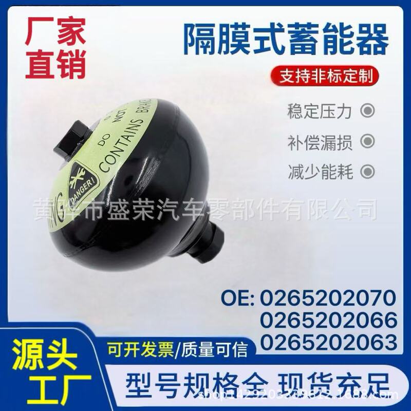 0265202070 0265202063 Suitable for Mercedes-Benz W211/W219/E230 and Other Abs Pump Accumulators