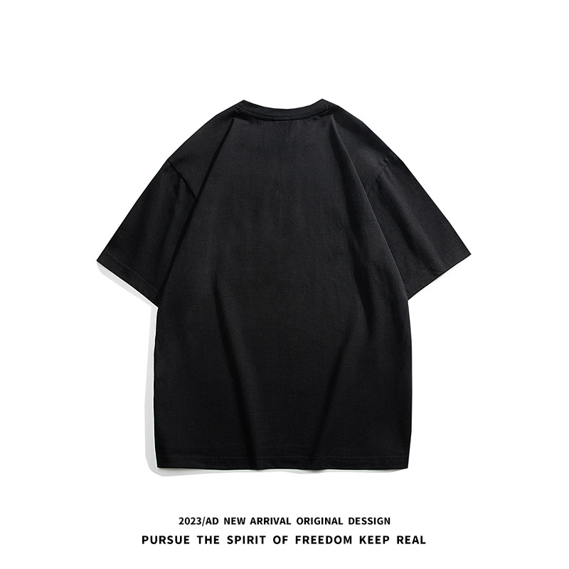 Herren T-shirt Aus Baumwolle Mit Kurzem Arm Für Den Sommer_voghion.com