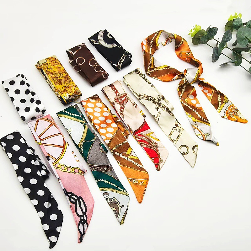 New Versatile Tie Scarf, Ribbon Bag Pendant, Clothing, Luggage, Gift Box, Souvenir, Tie Scarf, Hairband Wholesale