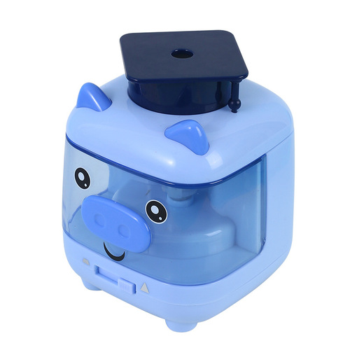 Xiaolingjing fully automatic pencil sharpener Astronaut Dr. Pig creative electric pencil sharpener dual power supply student pencil sharpener