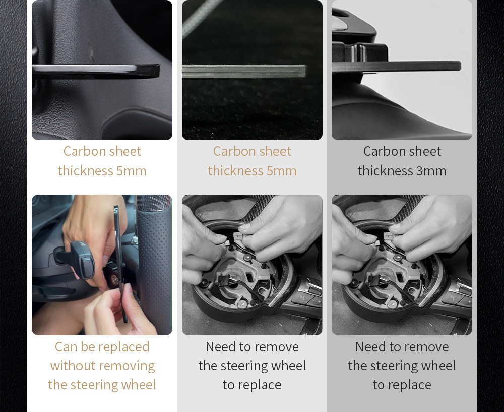 Suitable for Bmw 1~7 Series F/G Chassis X1X2X3X4X5X6X7M2M3M4 Carbon Fiber Magnetic Shift Paddles