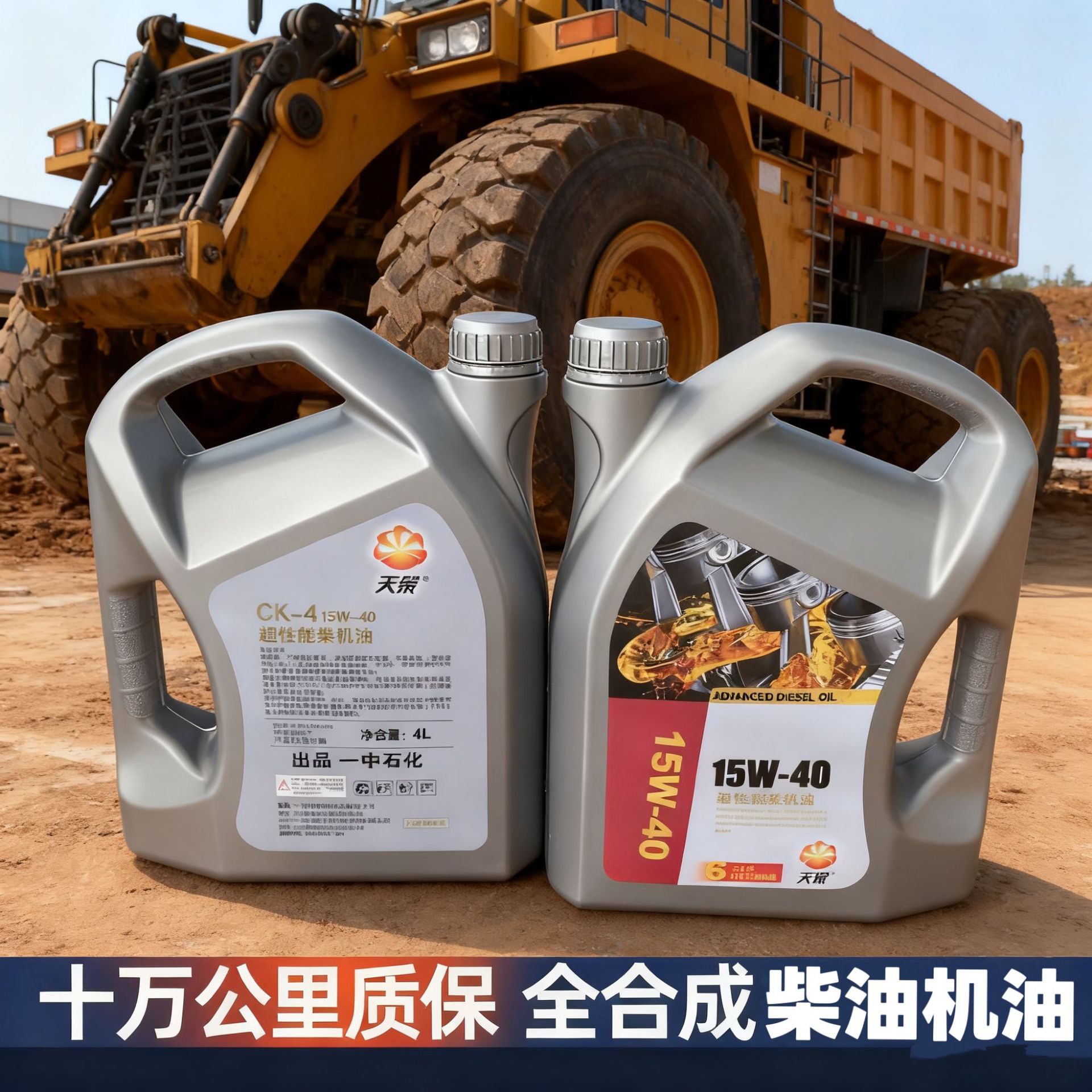 车辆15w-40柴油机油CI-4合成柴油发电机组专用机油