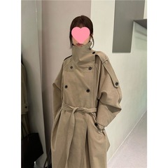 爆款风衣外套女2025秋季新款巨好看的小个子中长款正流行韩版薄款
