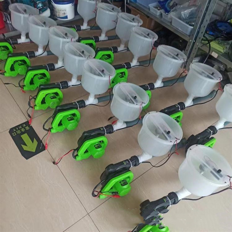 Electric powder sprayer handheld electrostatic dust agent vegetable greenhouse spraying machine 12V lithium battery dry powder sprayer