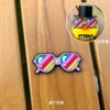 Colorful glasses (glue dots)