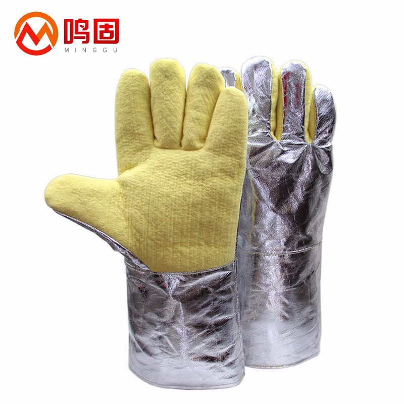 鸣固 EVE 500度耐高温手套 隔热手套 1付