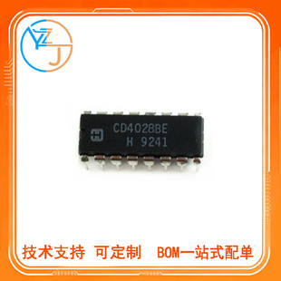 ȫ�� CD4028BE ֱ�� DIP-16 ʮ�M���g�a��