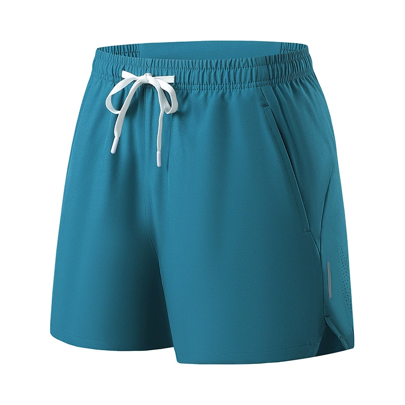 Трансграничные оптовые быстросохнущие шорты из ледяного шелка для мужчин и женщин, свободные повседневные уличные брюки три четверти, дышащие тонкие пляжные брюки