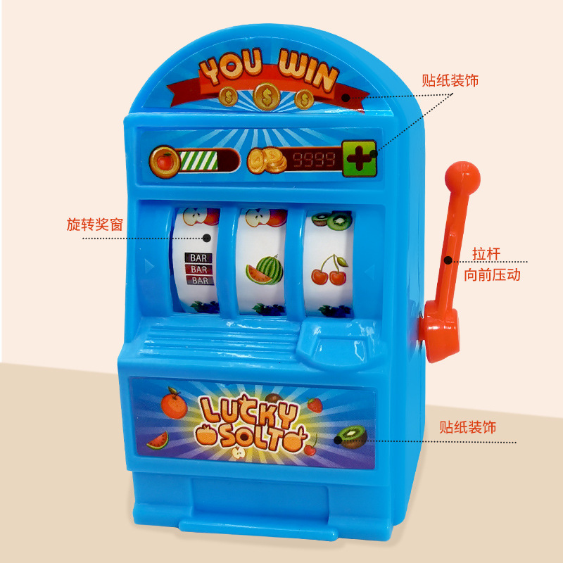 Máquina expendedora para niños Mini máquina de lotería Máquina ganadora Lucky Ball Machine al por mayor Juguetes de regalo al por mayor