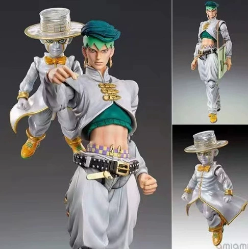 JOJO's Bizarre Adventure большая подвижная фигурка ~25 см, Платиновая Звезда Джотаро Куджо