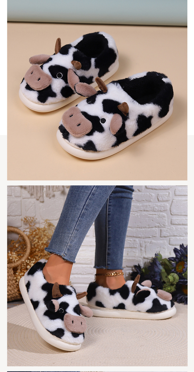 Pantofole traspiranti comode da esterno per camera da letto invernale aperte in pile da donna in velluto_voghion.com