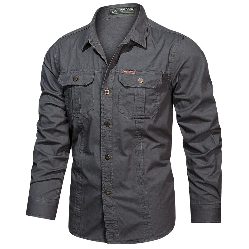 Autumn cotton shirt, jacket, Spring/Fall 2026 model