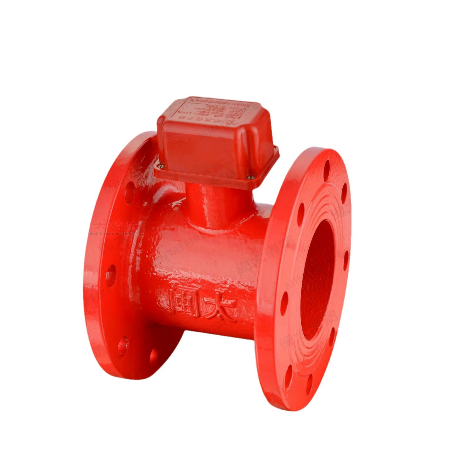 Фланцевый индикатор потока воды ZSJZ100A Fujian Fujian Fire завод оборудование индикатор потока воды прямой продажи