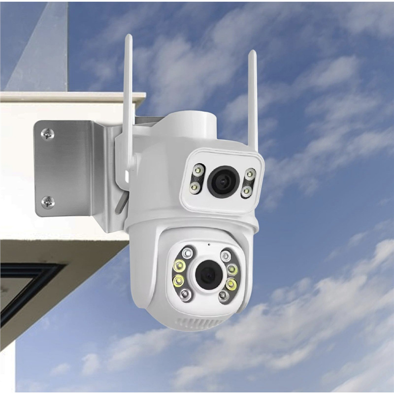 Wall tubing stainless steel, monitor, CCTV camera, videocamera 4