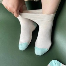 足力健袜子松口老年袜孕妇袜男士松口袜精梳棉袜四季袜库存批发