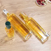 Готовая бутылка для оливкового масла 250 мл от производителя, 0.5kg упаковки, бутылка с маслом камелии, квадратная стеклянная пустая бутылка с рапсовым маслом и ореховым маслом