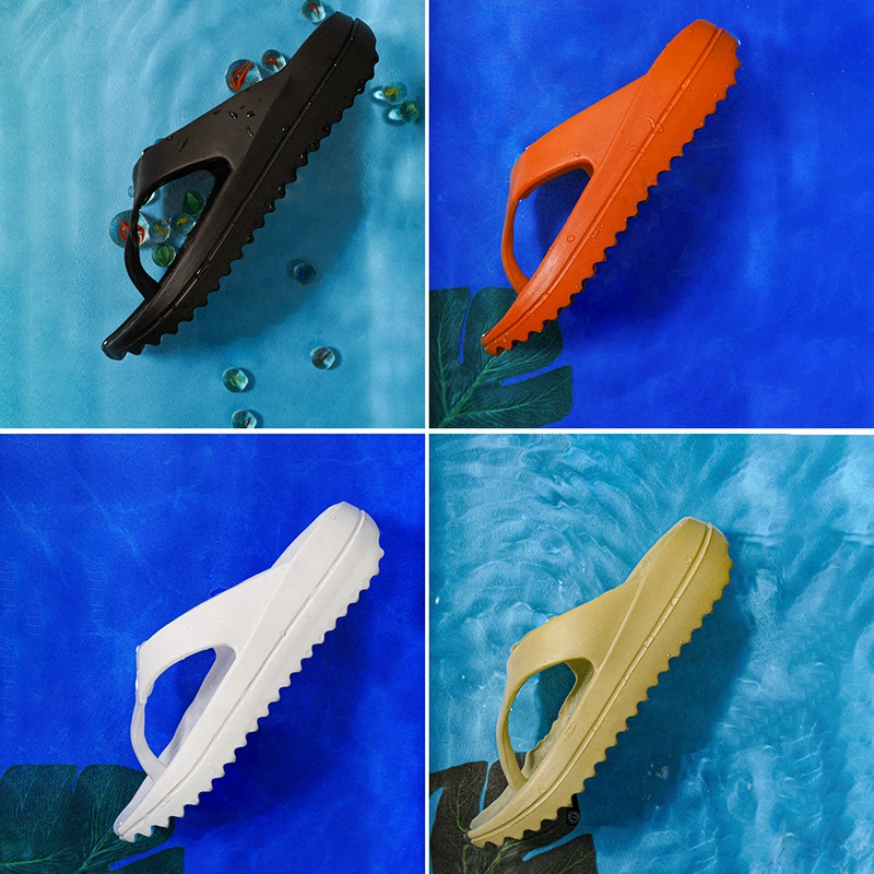 Тапки с толстой подошной ножкой женская мода на лето