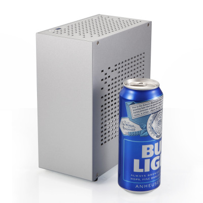 SKTC星开天A07台式MINI ITX游戏独立显卡全铝机箱支持小1U电源|ms