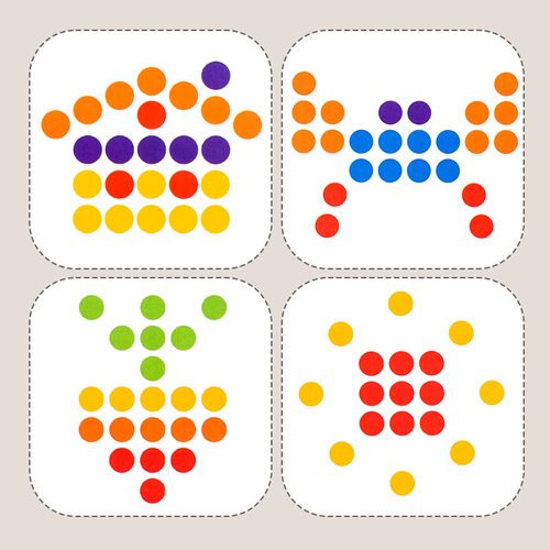 Stacking Cups Stacking Fun Color Classification Logic Concentration Training Toy Children Interactive Game Competitive Stack Cups