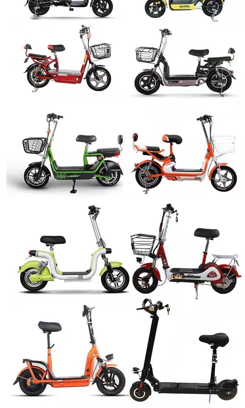 Cross-Border Electric Car Child Seat Front Battery Car Scooter Baby Seat Folding Safety Infant Seat