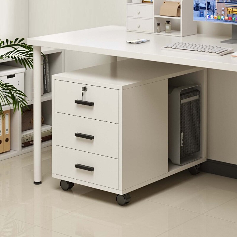File Cabinet, Computer Desk, Desktop Case Storage, Low Cabinet with Drawers, Side Storage for Workstation, Mobile Side Cabinet File Cabinet, Computer Desk, Desktop Case Storage, Low Cabinet with Drawers, Side Storage for Workstation, Mobile Side Cabinet