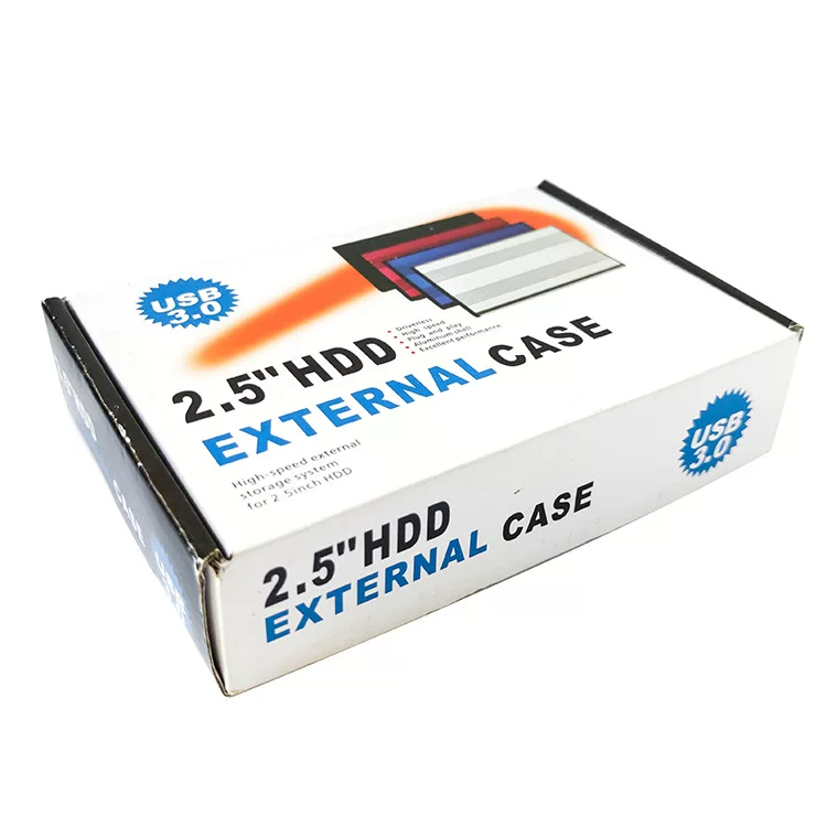 2.5 -inch hard disk box USB3.0 General HDD serial port SATA external mobile aluminum alloy hard disk protective box