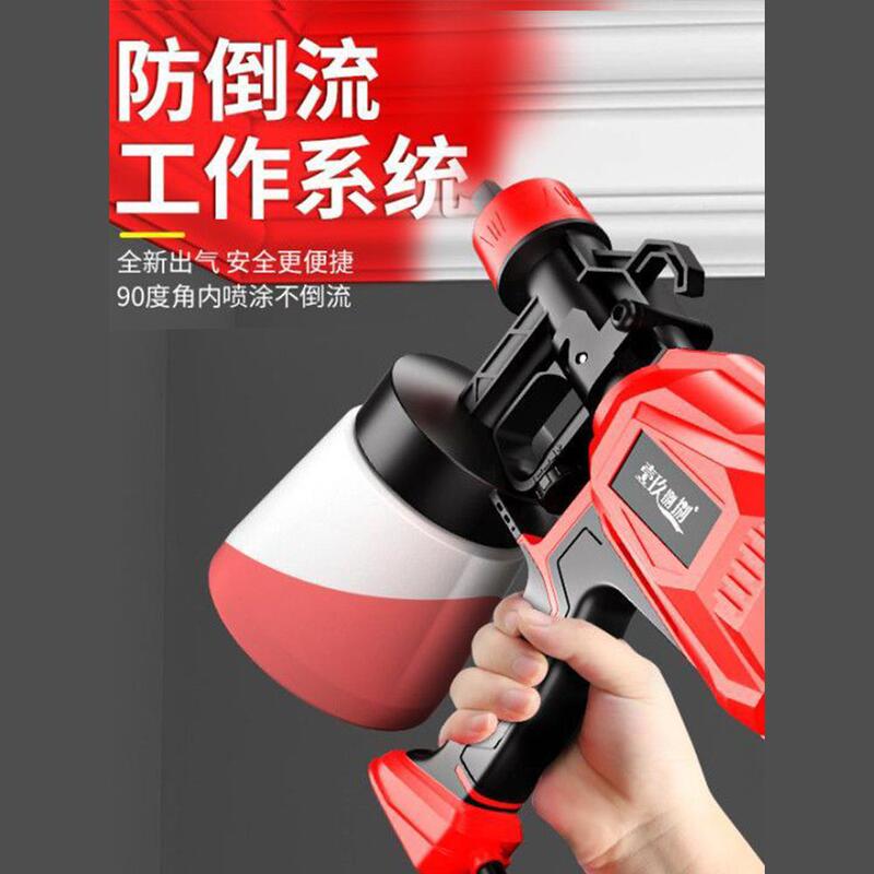 有線電気塗装ガン220v小型ラテックス塗料塗装機家庭用ハイパワー高霧化スプレーガン|undefined