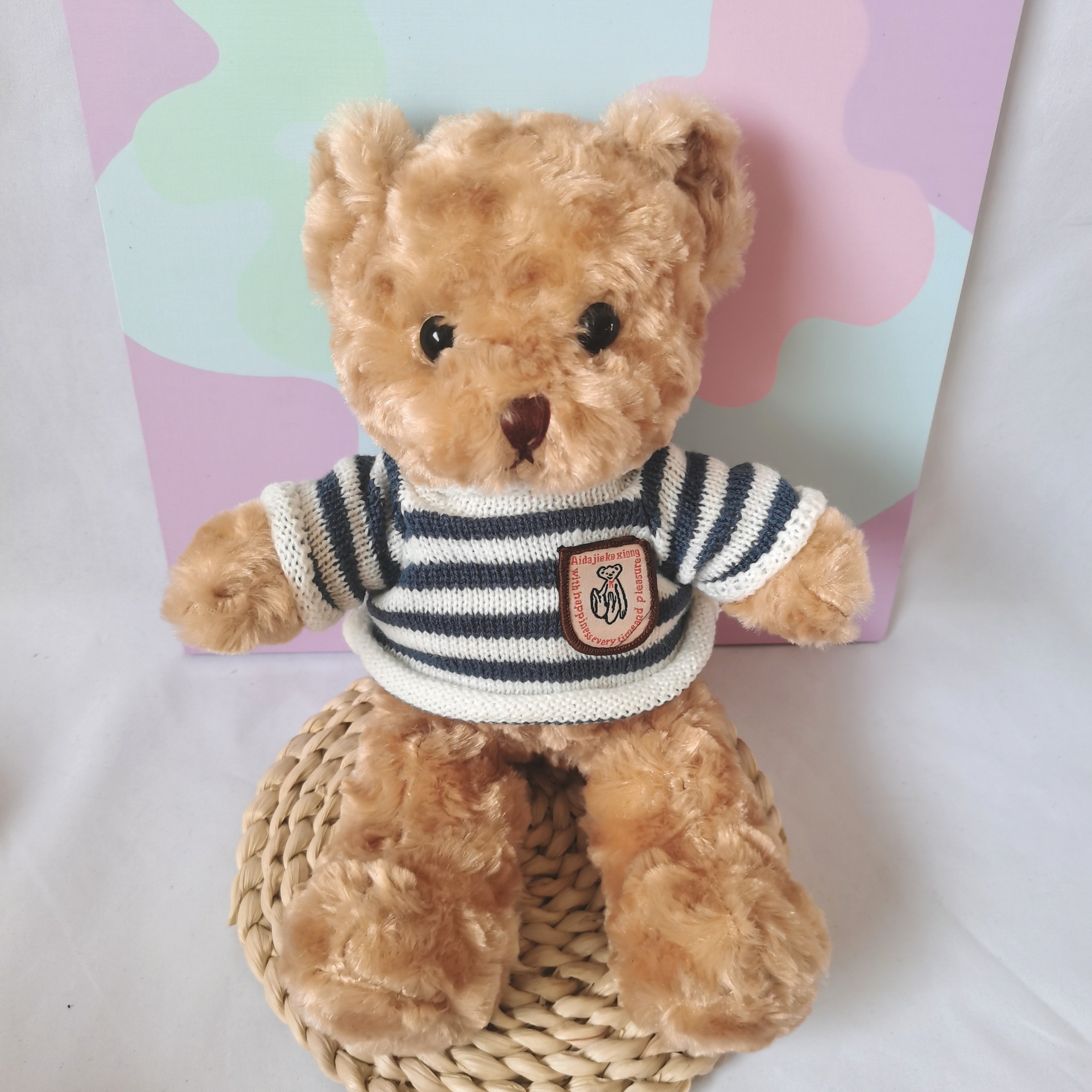 Oso de peluche vestido Oso de peluche muñeca Oso de trapo abrazo Panda juguetes de peluche regalos fabricantes al por mayor
