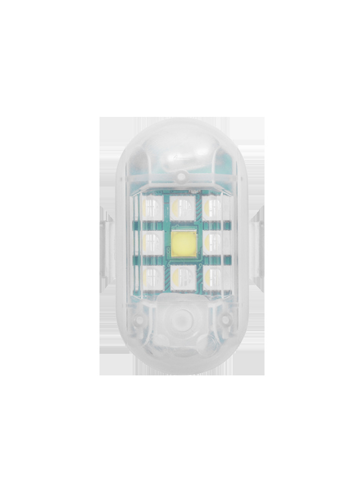 Explosión transfronteriza M3 control remoto luz de flash Luz de avión impermeable motocicleta bicicleta advertencia luz de navegación nocturna Luz de crucero