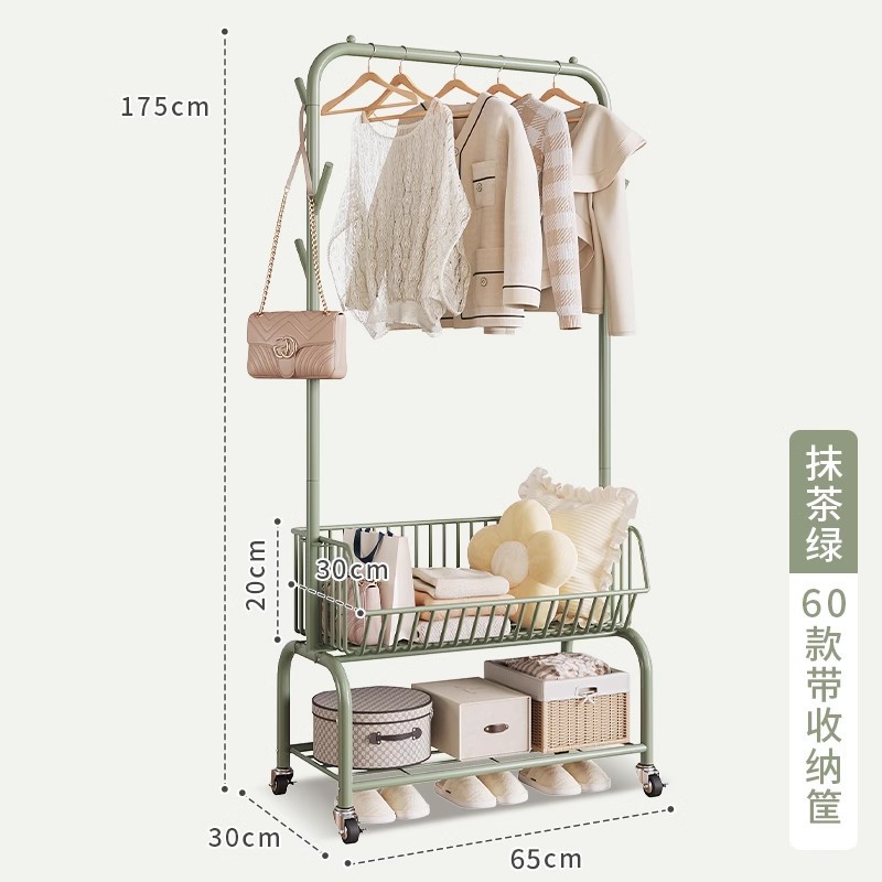 더블 레이어 60-말차 그린 [일체형 금속 바구니]✦✦