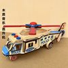 Wooden toy, music realistic helicopter, airplane model for boys, Birthday gift, wholesale
