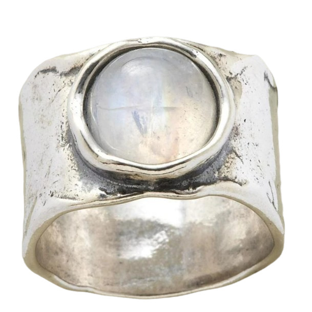 Anello sigillo uomo vintage in acciaio titanio ipoallergenico_voghion.com