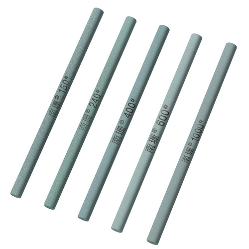 Round oilstone strip 8*150mm polishing, grinding, rust removal, inner hole mold metal stationery sand strip cylindrical