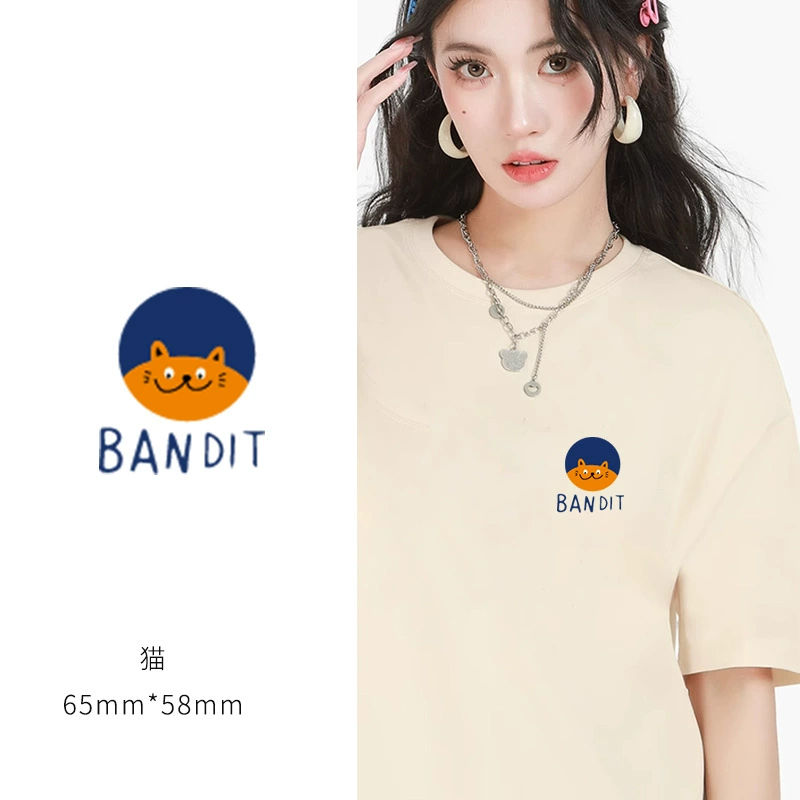T-shirt for beloved, sticker, small patch, new collection