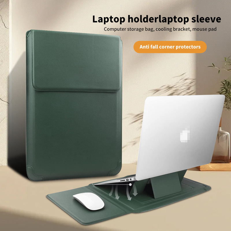 Adjustable Stand Computer Bag for Apple 13.3 Inch Huawei 14 Inch Notebook Sleeves Lenovo Protective Case