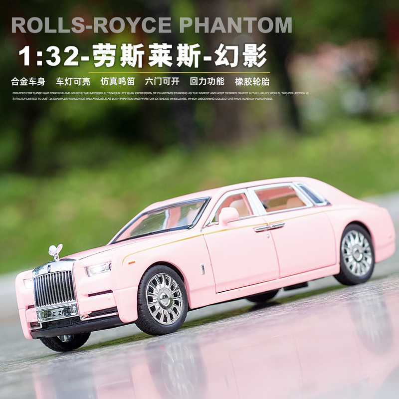 1:32 alloy simulation rolls/Les Phantom car model toy car decoration collection boy children gift