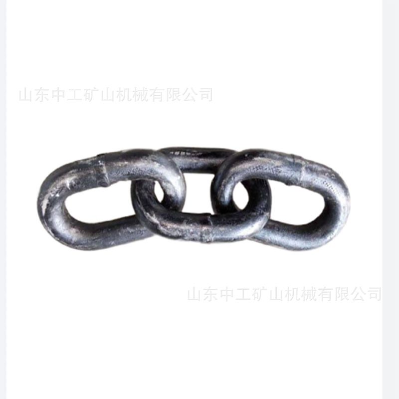 矿车锻打三环链 矿用输送三环链 22*105固定矿车三环