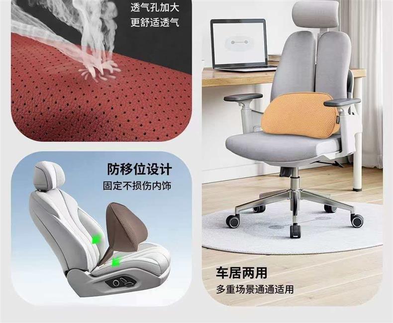 Suitable for AITO M6, same style as the mall's lumbar support, headrest, neck support, and waist support, car interior accessories, must-buy parts for new car modification