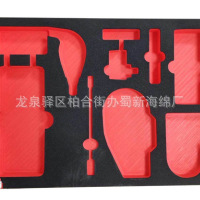 厂家供应黑色EVA硬泡沫汽车零部件条子/45度硬EVA成型条子