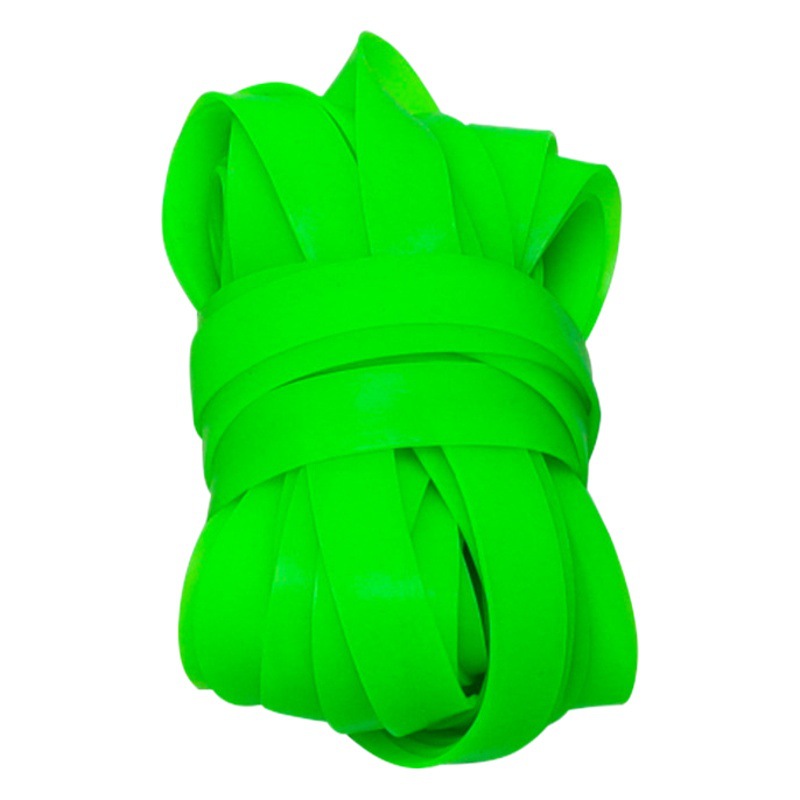 Children's rubber band colorful wide flat children's outdoor class sports elastic rope skipping shuttlecock sandbag