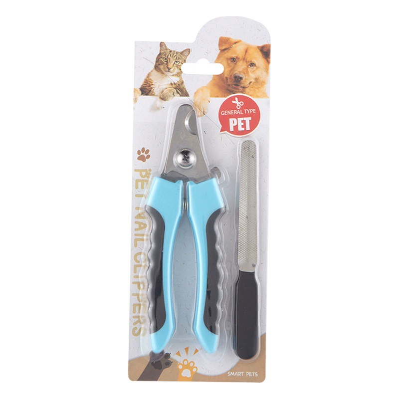 Производитель оптовый набор ножниц для ногтей для домашних животных набор из двух частей кошачьих собак из нержавеющей стали ножницы для кошек и собак